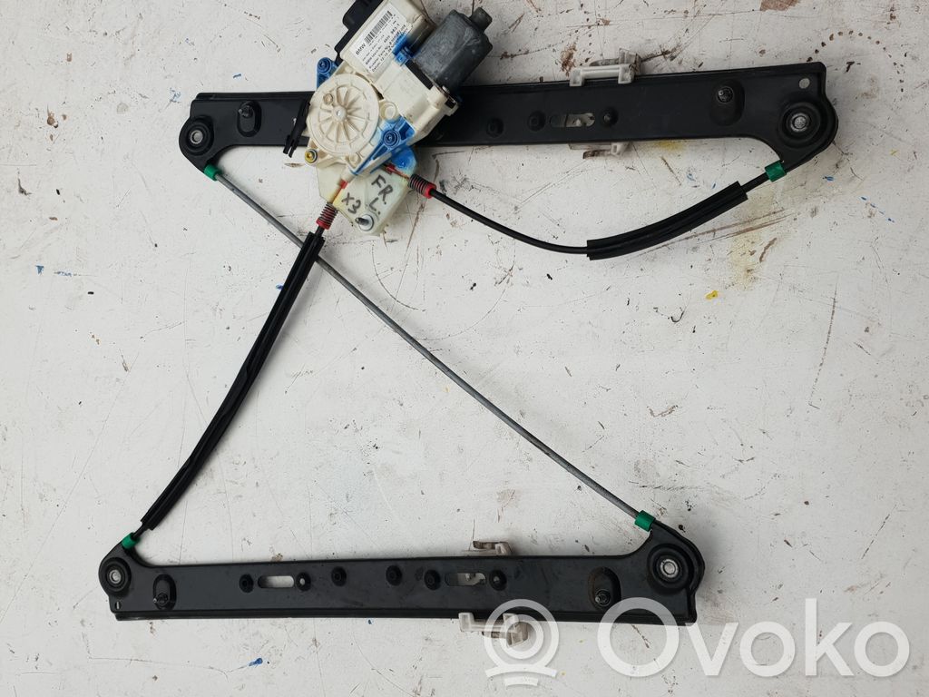 BMW X3 E83 Front door window regulator with motor 