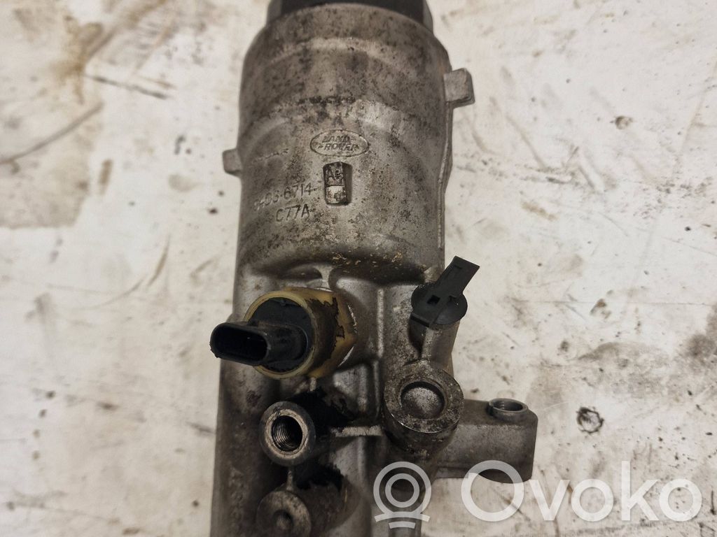 Land Rover Evoque I Oil filter mounting bracket 