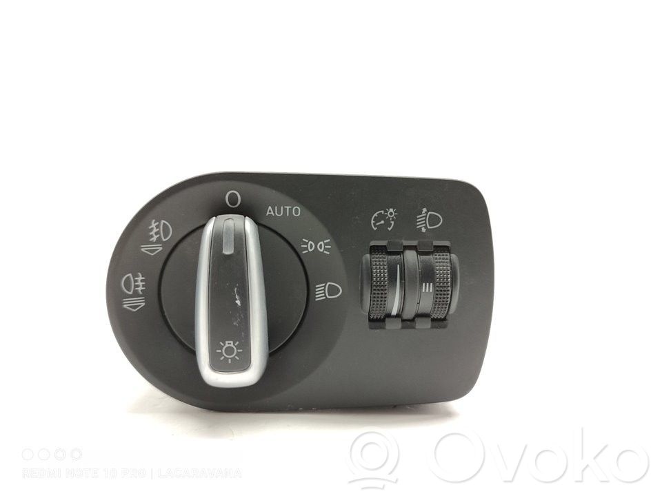 Audi A3 S3 8P Panel lighting control switch 