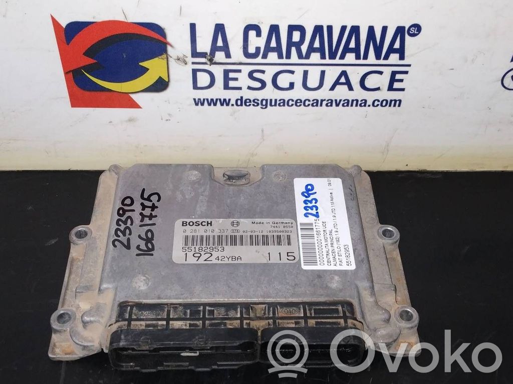 Fiat Stilo Engine control unit/module 