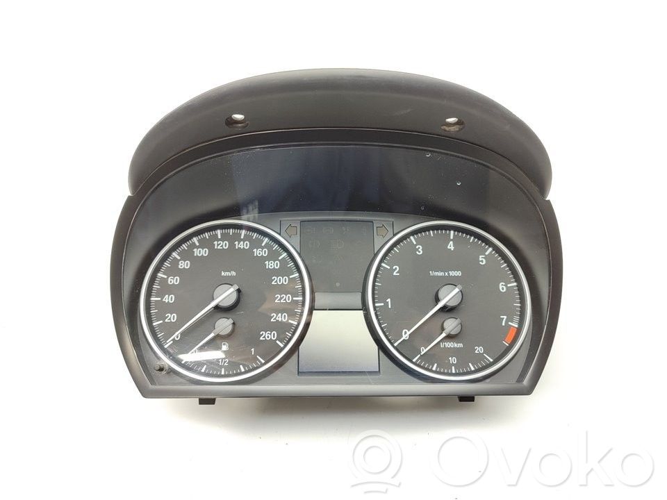 BMW 3 E90 E91 Speedometer (instrument cluster) 