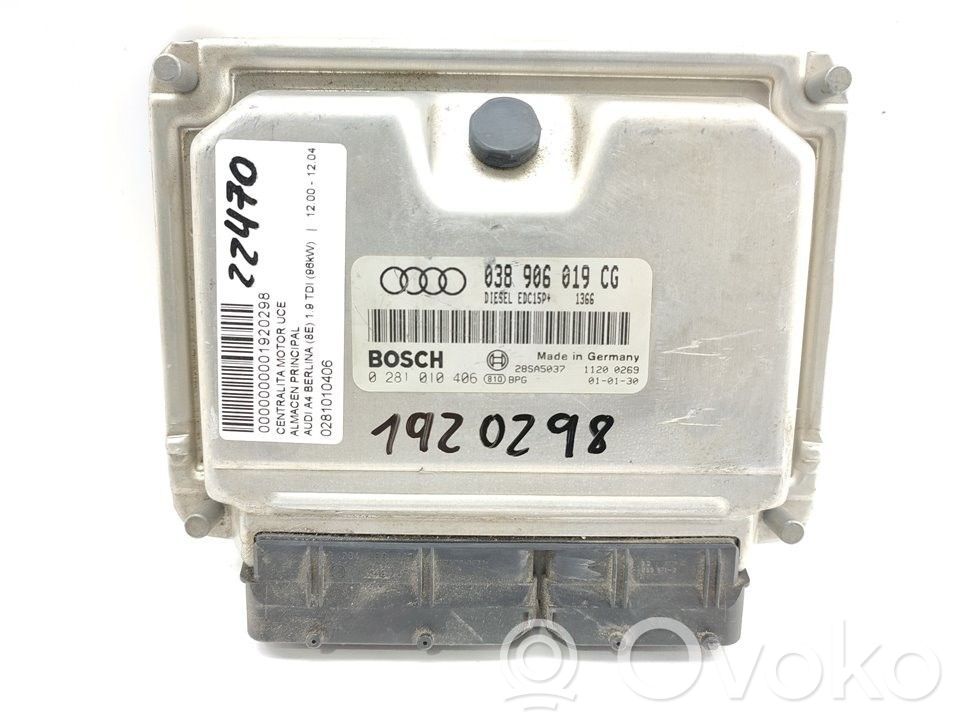 Engine control unit/module   0281010406