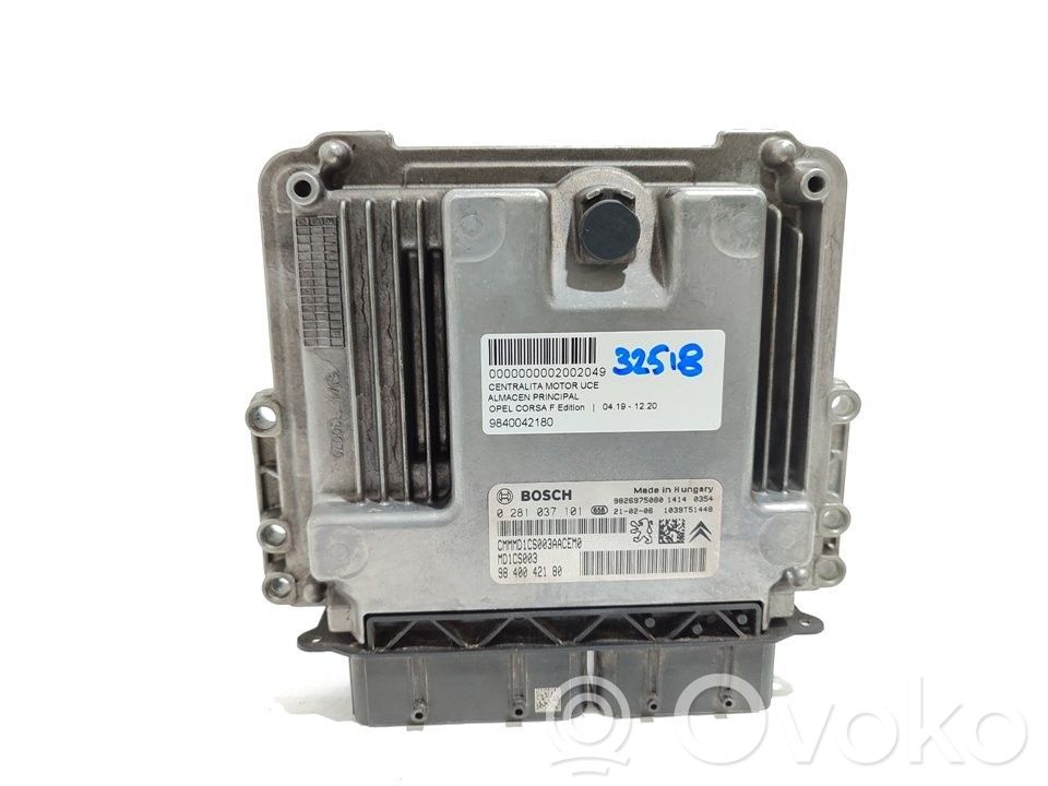Opel Corsa F Engine control unit/module 