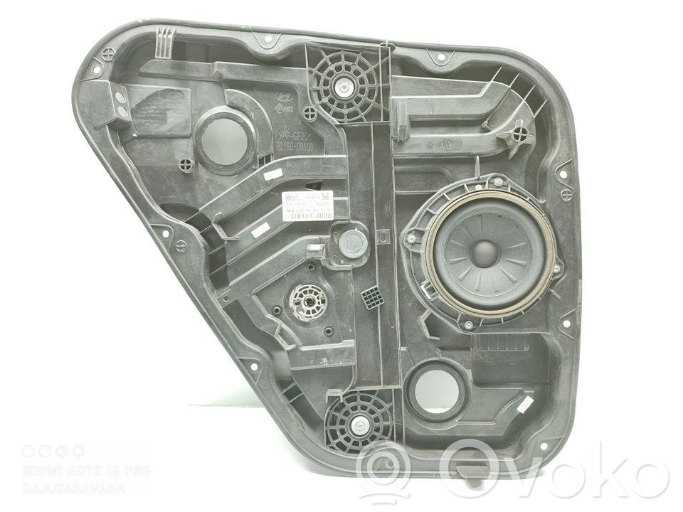 Hyundai Tucson TL Mechanizm podnoszenia szyby tylnej bez silnika 