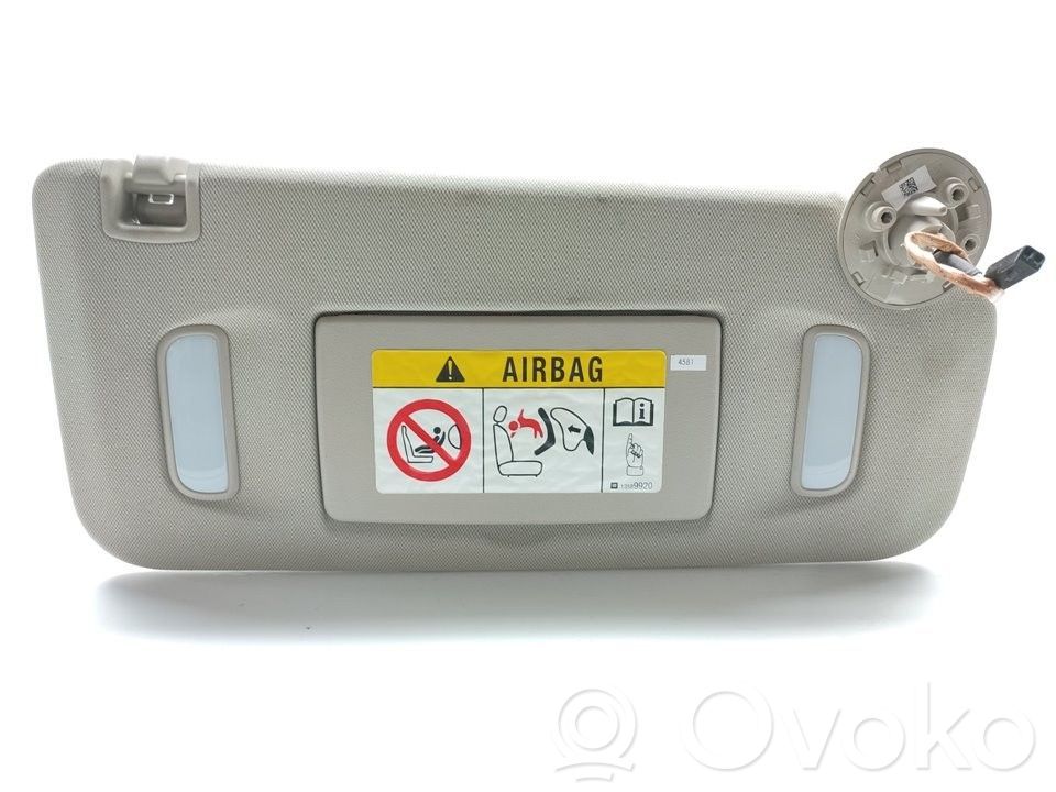 Opel Mokka X Sun visor 