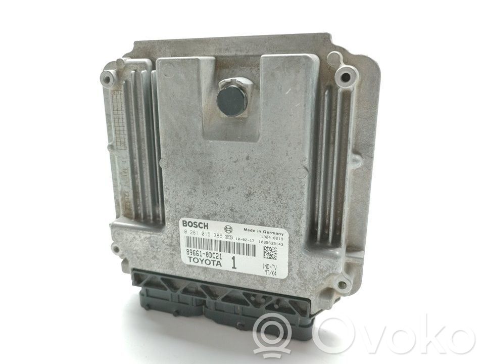 Toyota Yaris Engine control unit/module 