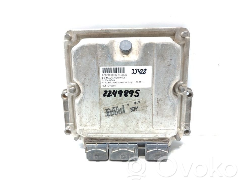 Citroen Jumpy Engine control unit/module 