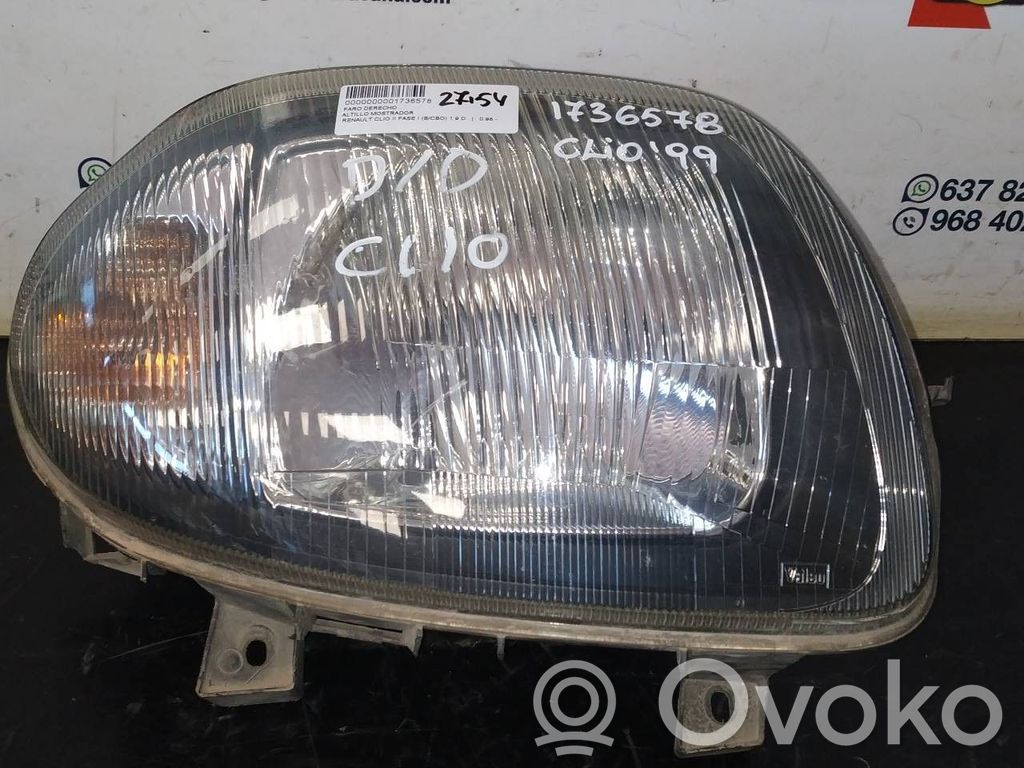 Renault Clio II Scheinwerfer 