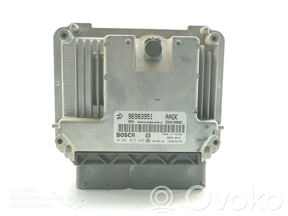 Chevrolet Cruze Engine control unit/module 