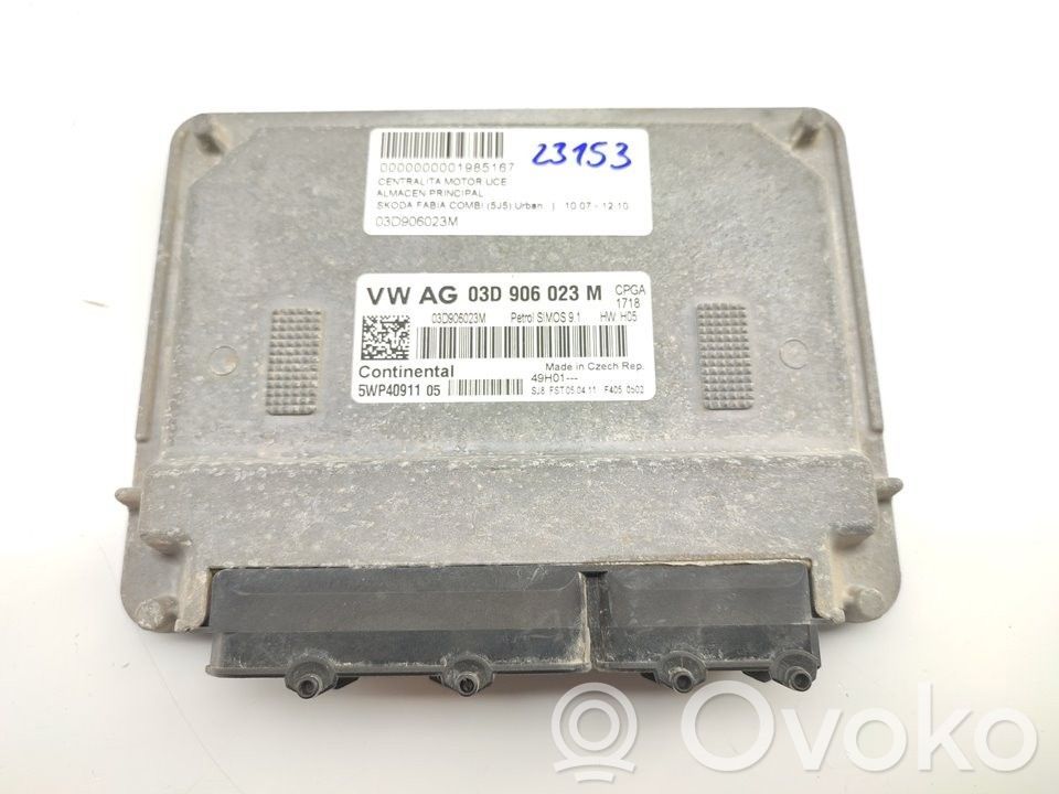 Skoda Fabia Mk2 (5J) Engine control unit/module 