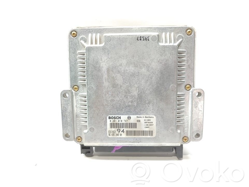 Engine control unit/module   0281010747