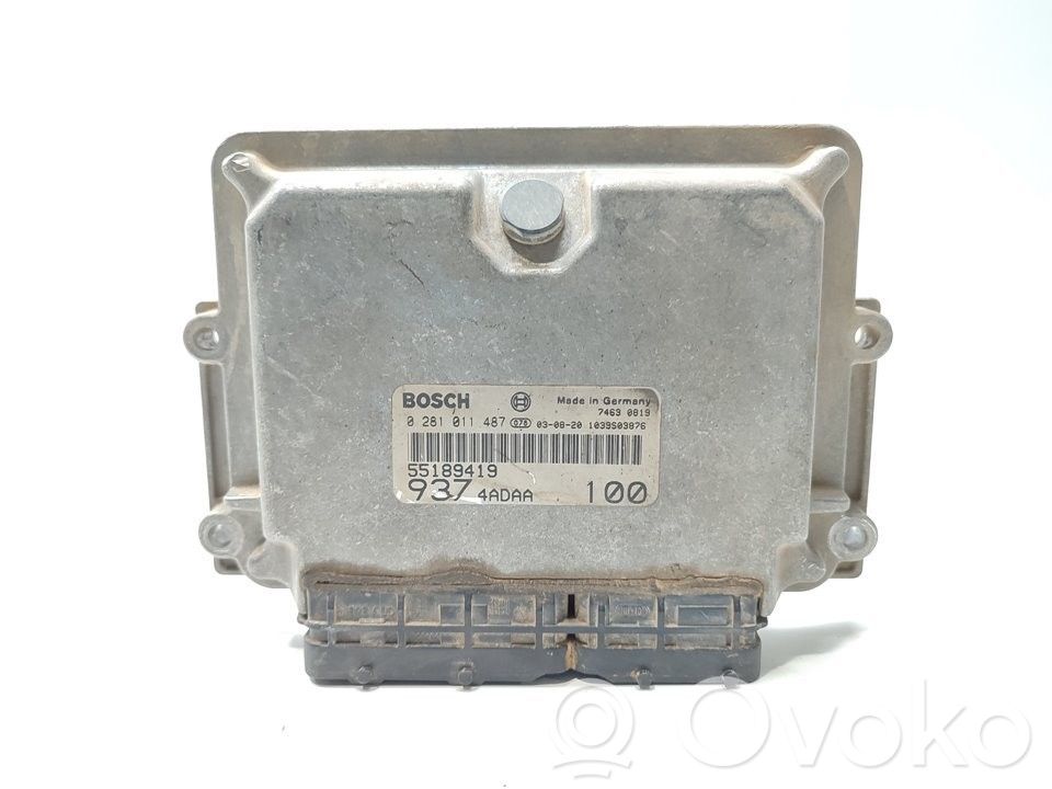 Alfa Romeo 147 Engine control unit/module 