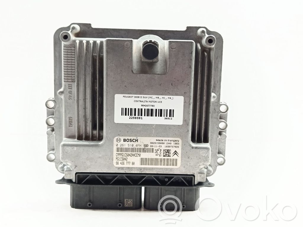 Peugeot 3008 II Engine control unit/module 