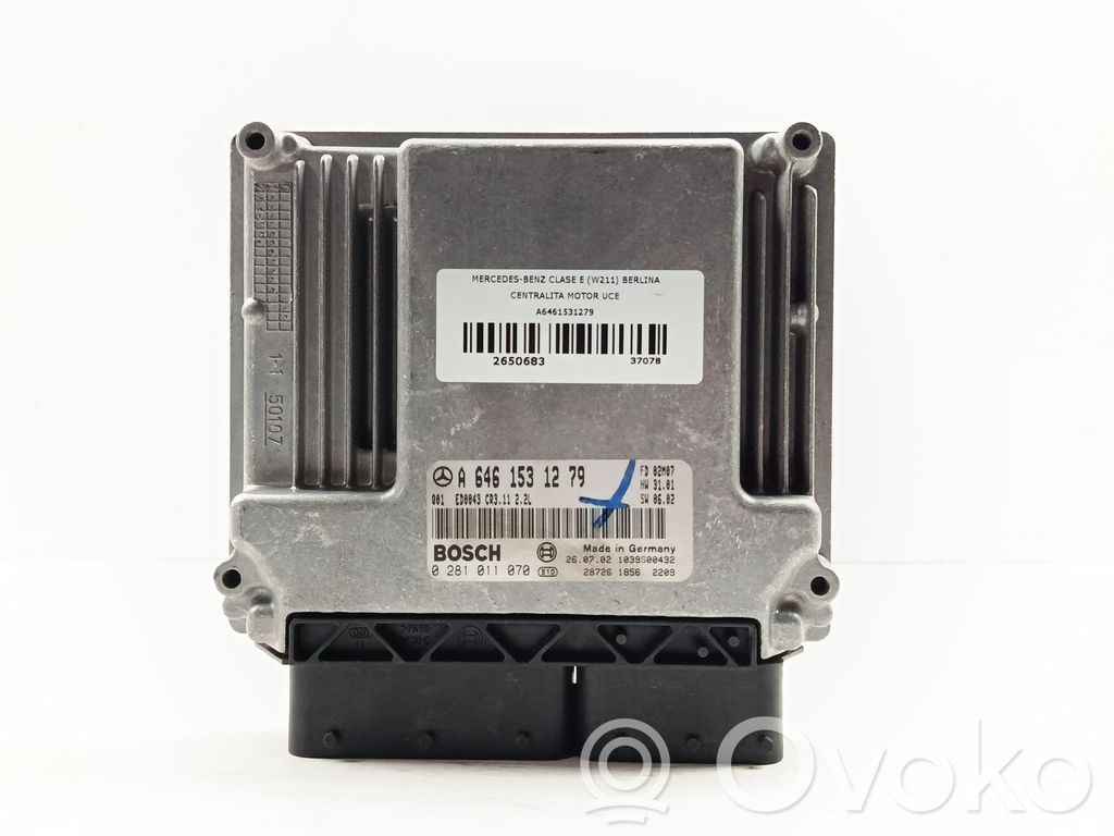 Mercedes-Benz E W210 Unitate/modul de control motor 