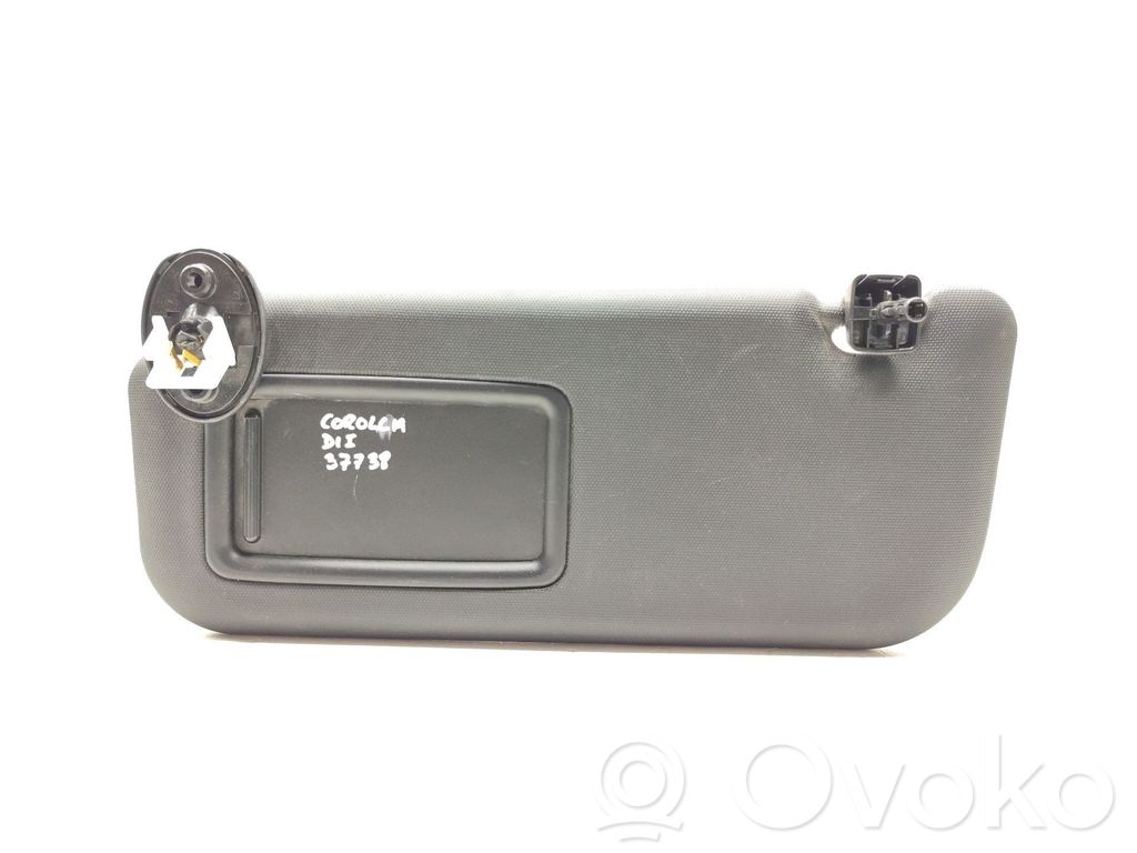Toyota Corolla E160 E170 Sun visor 