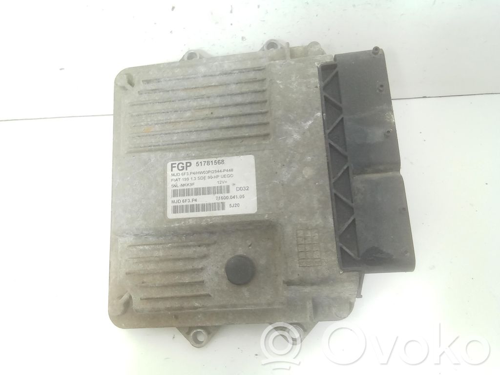 Fiat Grande Punto Engine control unit/module 