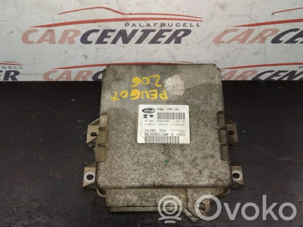 Peugeot 206+ Engine control unit/module ECU 
