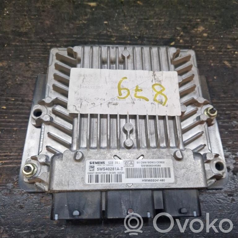 Citroen C4 I Galios (ECU) modulis 