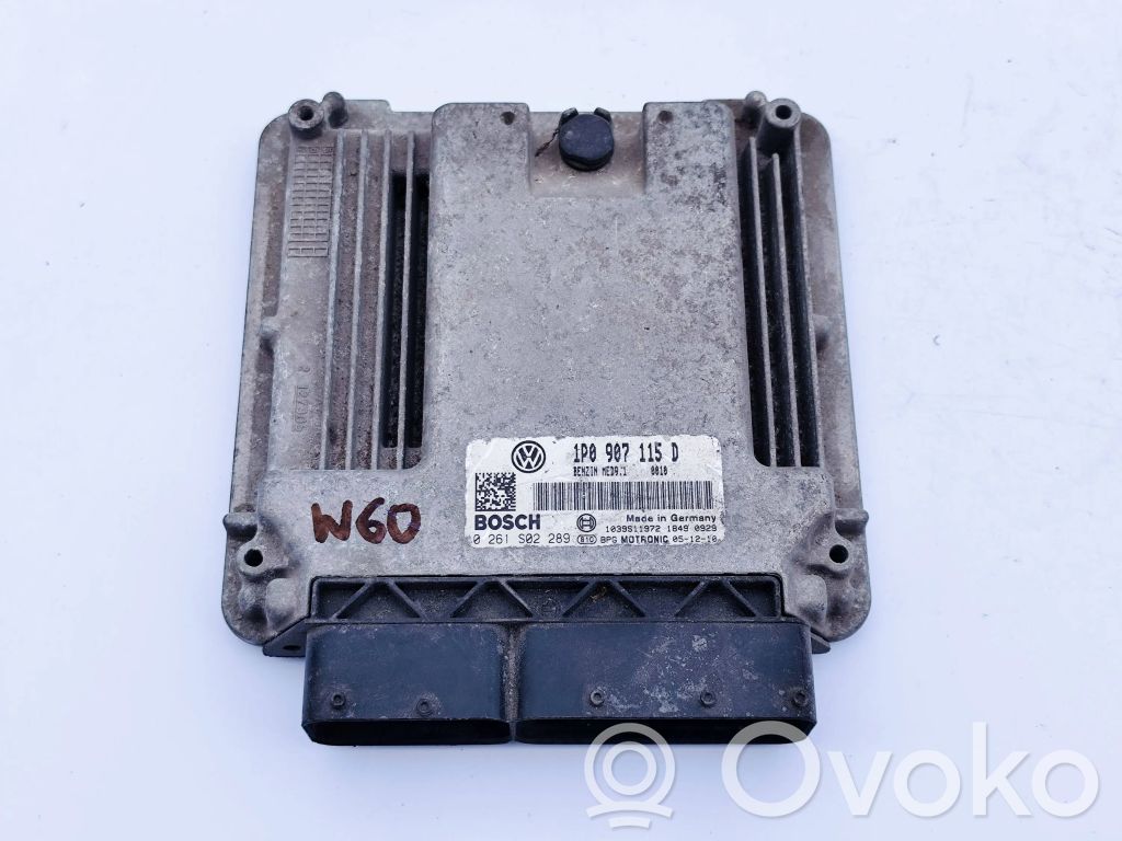 Seat Leon (1P) Engine control unit/module 