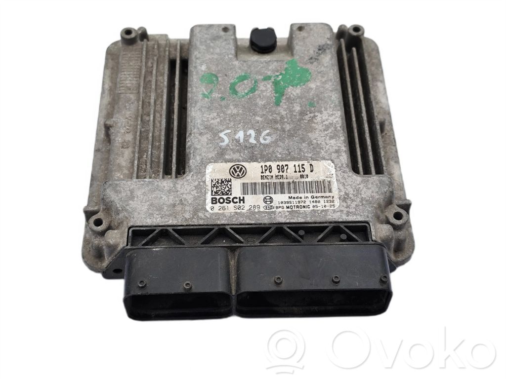 Seat Leon (1P) Engine control unit/module 