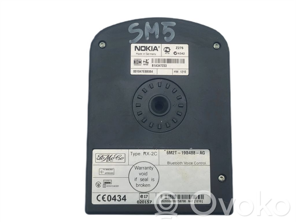Bluetooth control unit module   6M2T19G488AG,020157