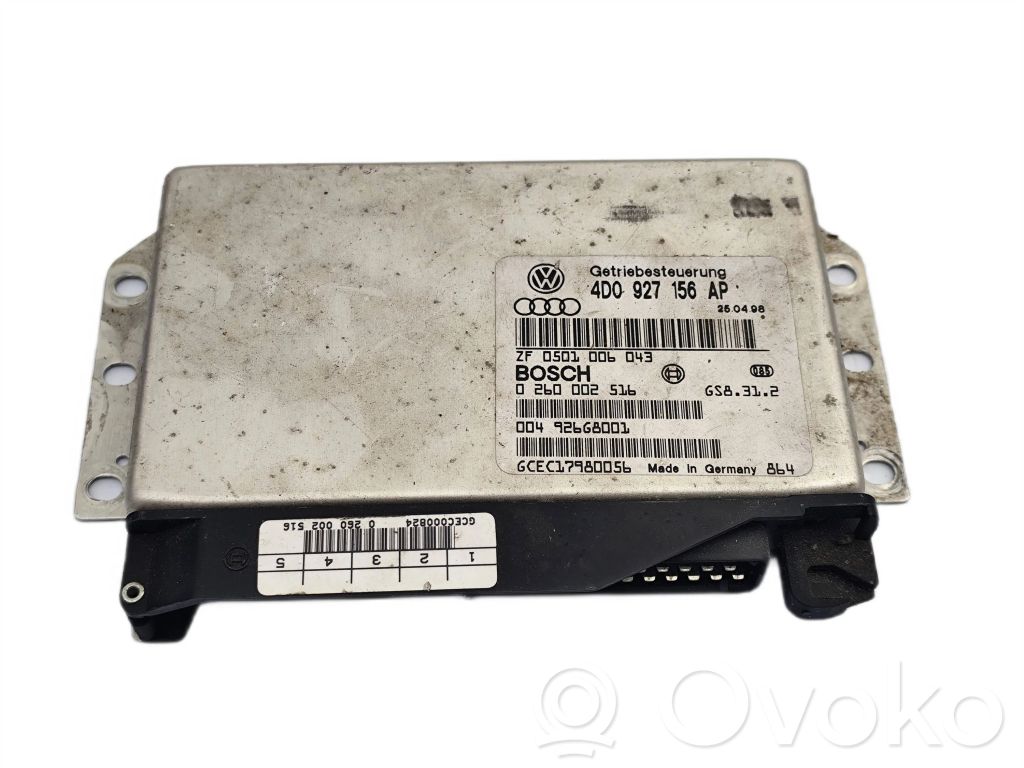 Gearbox control unit/module   4D0927156AP,0260002516,Z0501006043