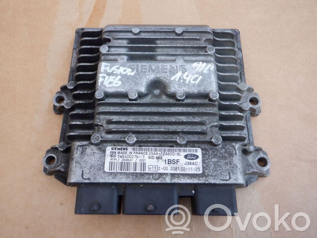 Ford Fiesta Engine control unit/module 
