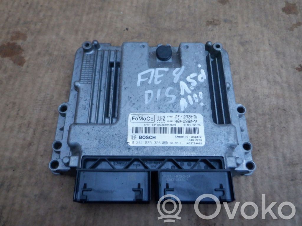 Ford Fiesta Engine control unit/module 