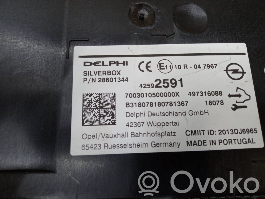 Opel Mokka X Radio/CD/DVD/GPS head unit 