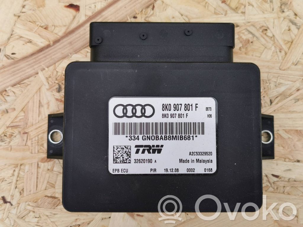 Module de commande de frein à main   8K0907801F,GN0BAB8MLB681