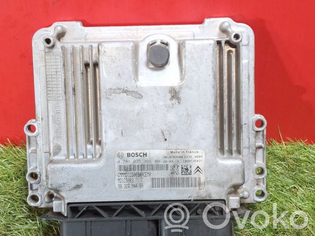 Variklio valdymo blokas   0281035366,9832694480,9818703480