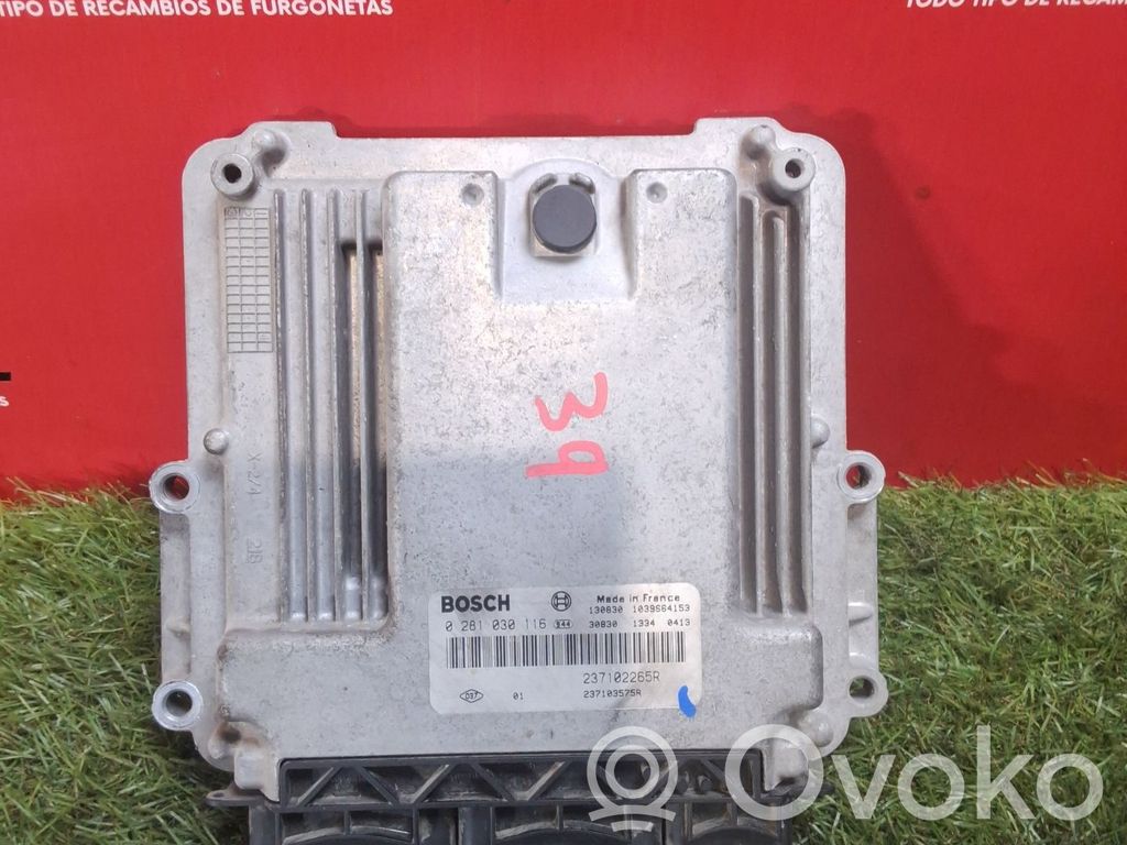 Unidad de control/módulo del motor   0281030116,237102265R