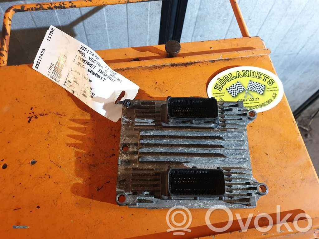 Opel Vectra B Unidad de control/módulo de la inyección 
