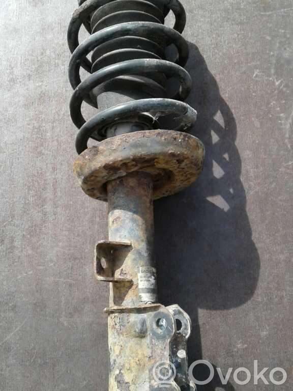 Front shock absorber with coil spring