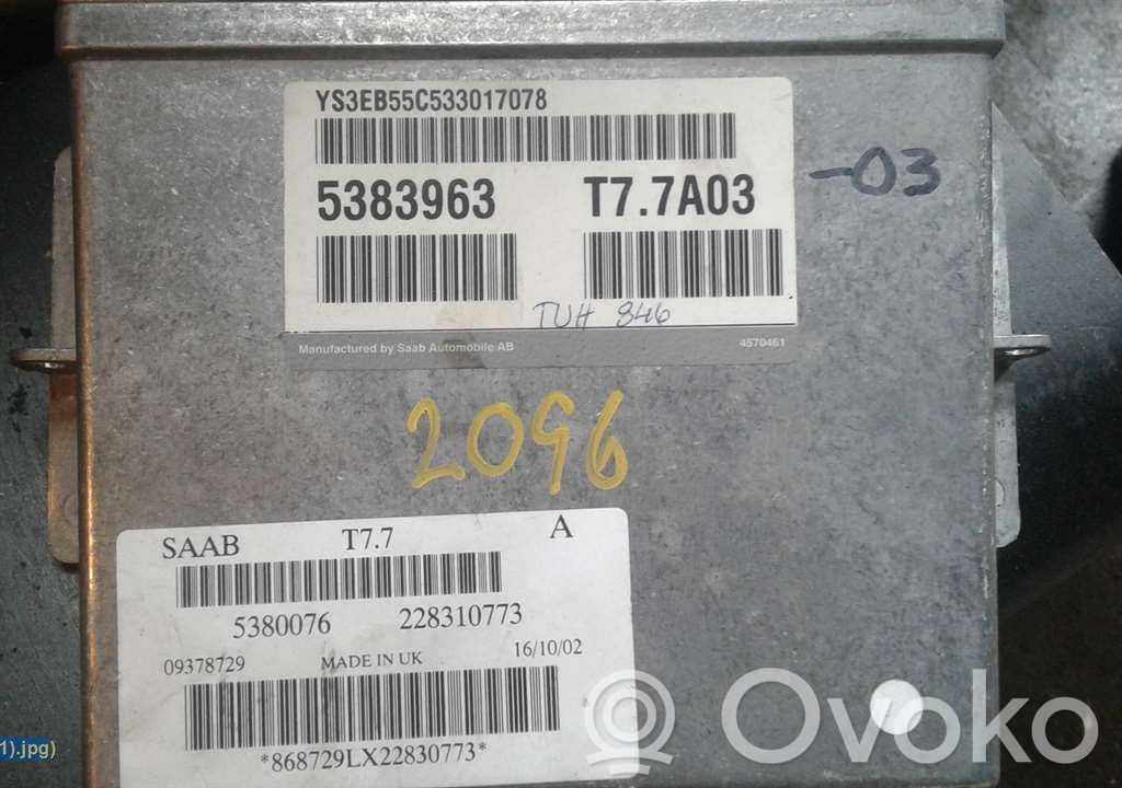 Saab 9-5 Injection control unit/module 