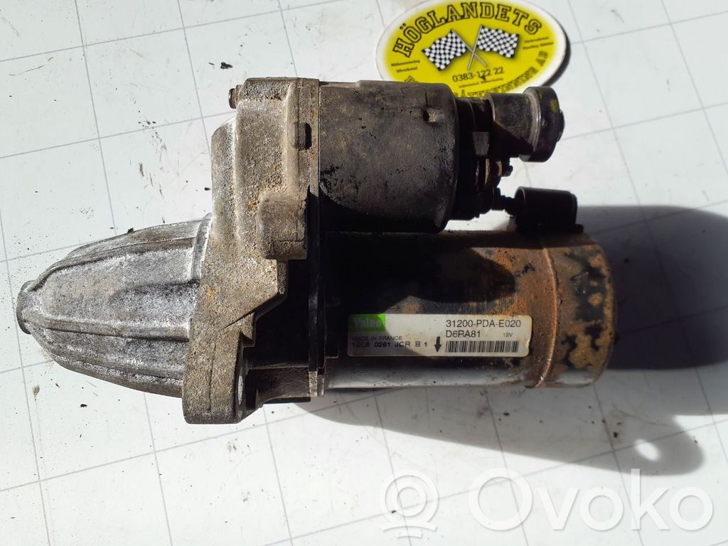 Motor de arranque   31200PDAE020,D6RA81
