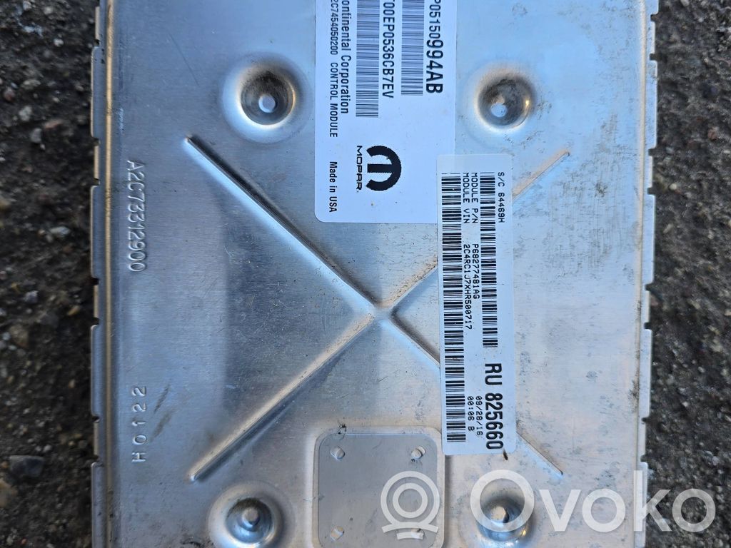 Chrysler Pacifica Engine control unit/module 