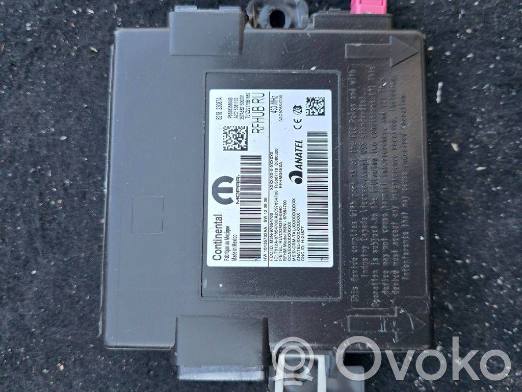 Chrysler Pacifica Other control units/modules 