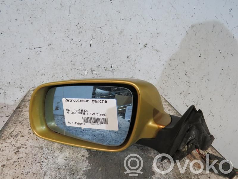 Audi A3 S3 8L Manualne lusterko boczne drzwi przednich 