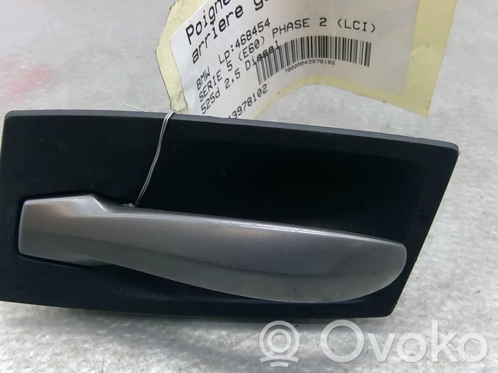 BMW 5 E60 E61 Manecilla interna puerta trasera 