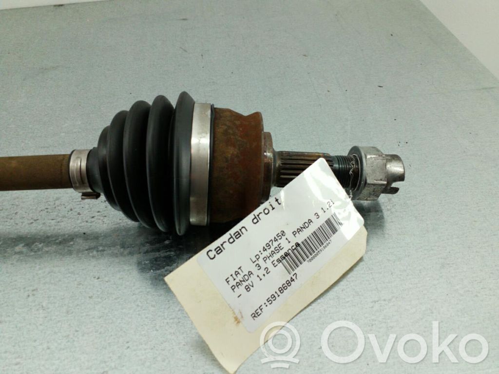 Eje de transmisión delantero   52126658