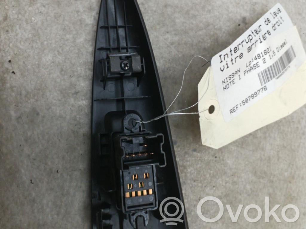 Electric window control switch   25411ED03A