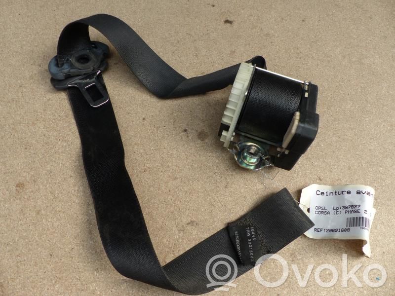 Opel Corsa C Cinturón delantero 