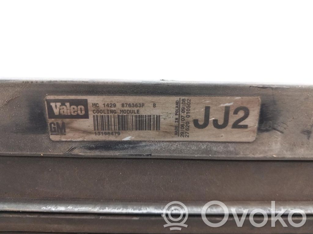 Radiador intercooler   13205149