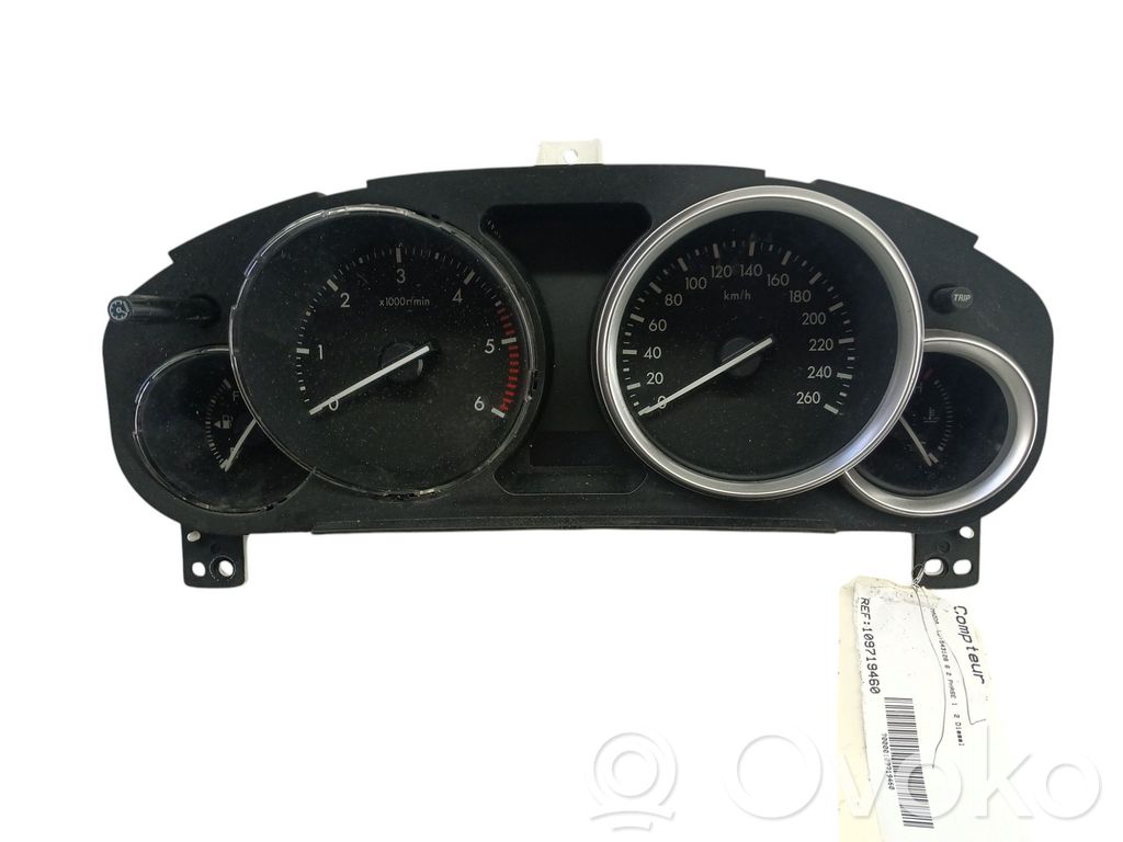 Mazda 6 Spidometrs (instrumentu panelī) 