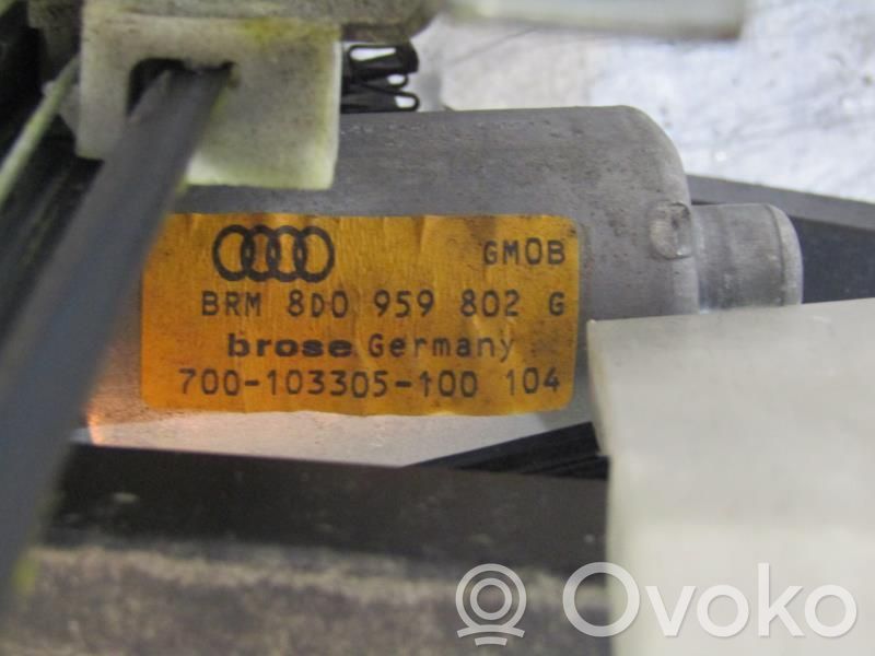 Audi A4 S4 B5 8D Macara geam ușă spate cu motor