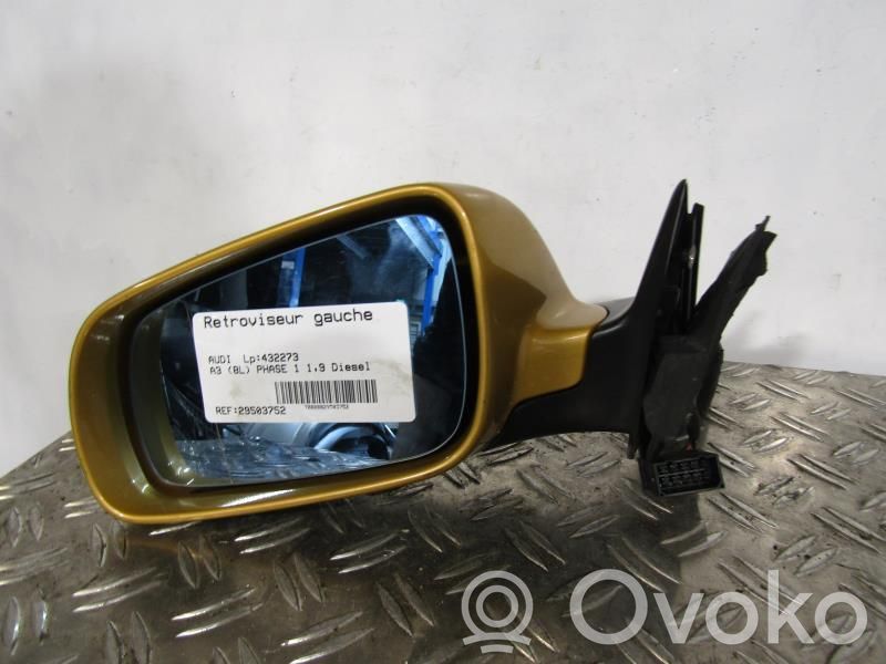 Audi A3 S3 8L Manualne lusterko boczne drzwi przednich 