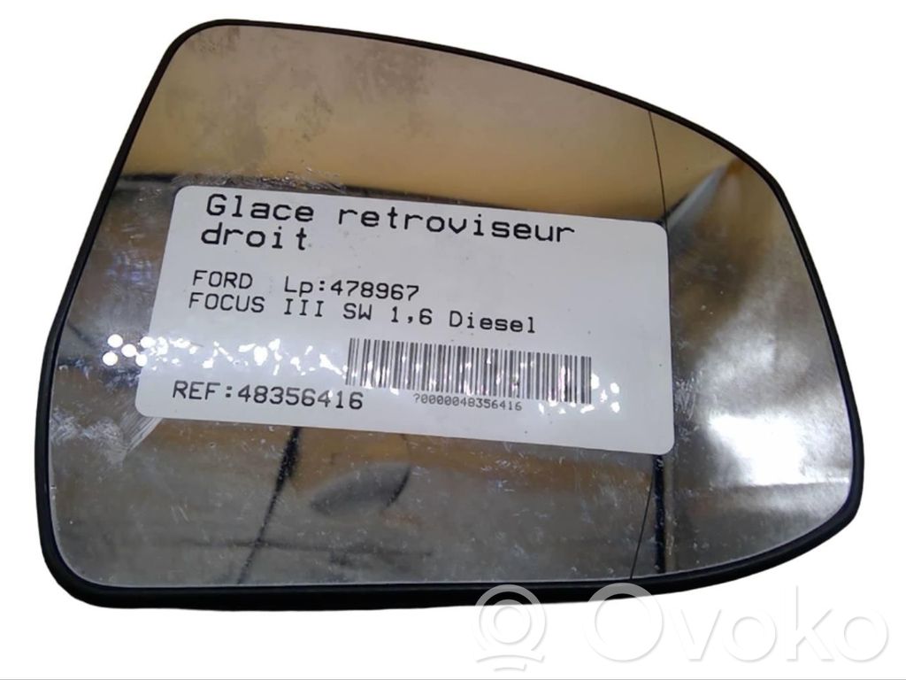 Ford Focus Spoguļa stikls 