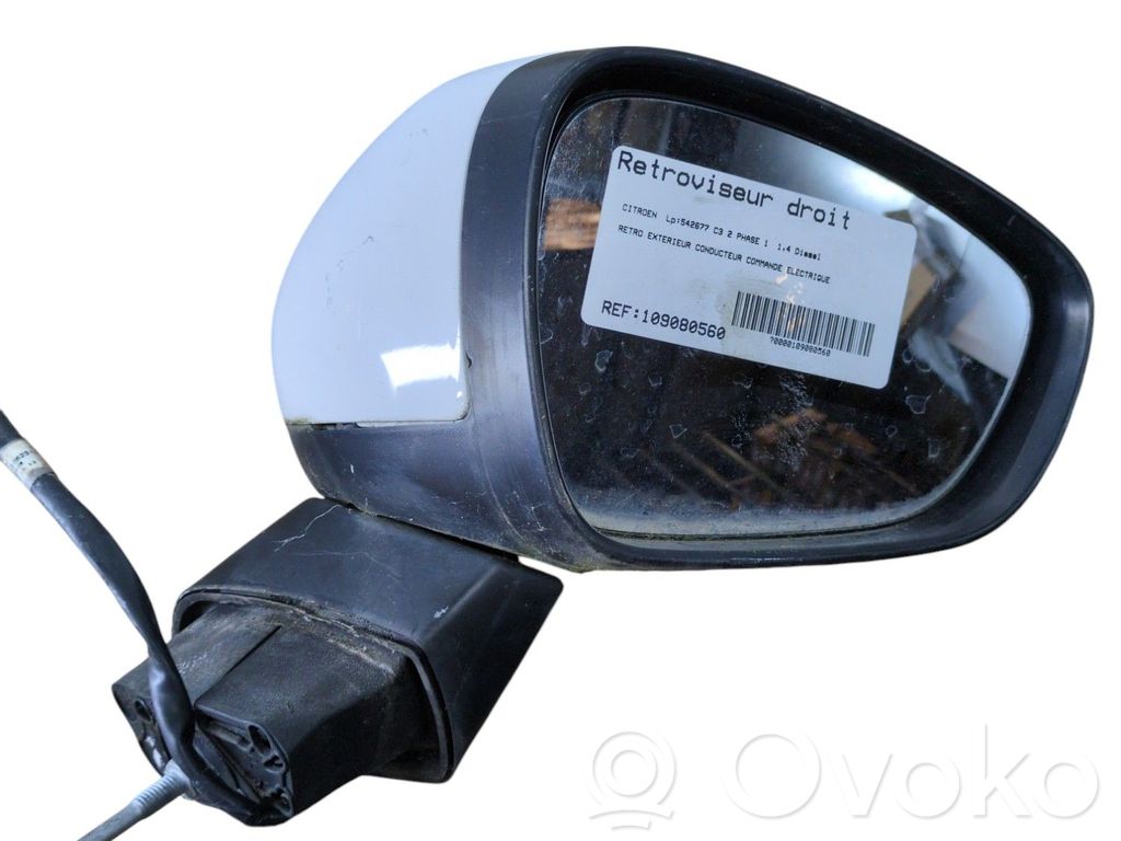 Manual wing mirror   00008154AR