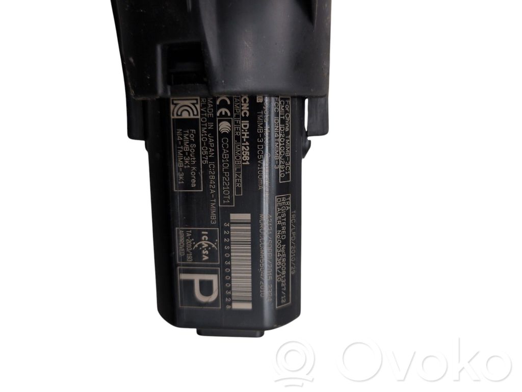 Peugeot 108 Engine start stop button switch 